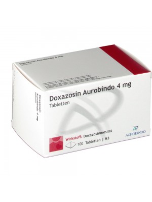 Doxazosin Aurobindo 4 mg. 30 tablets